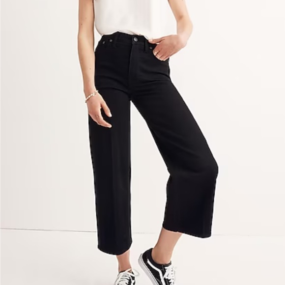 Madewell black wide leg jeans - Picture 3 of 6